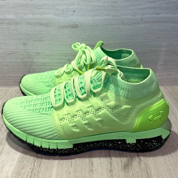 Under Armour UA HOVR Phantom - Highlighter Lime Green - Picture 4 of 14